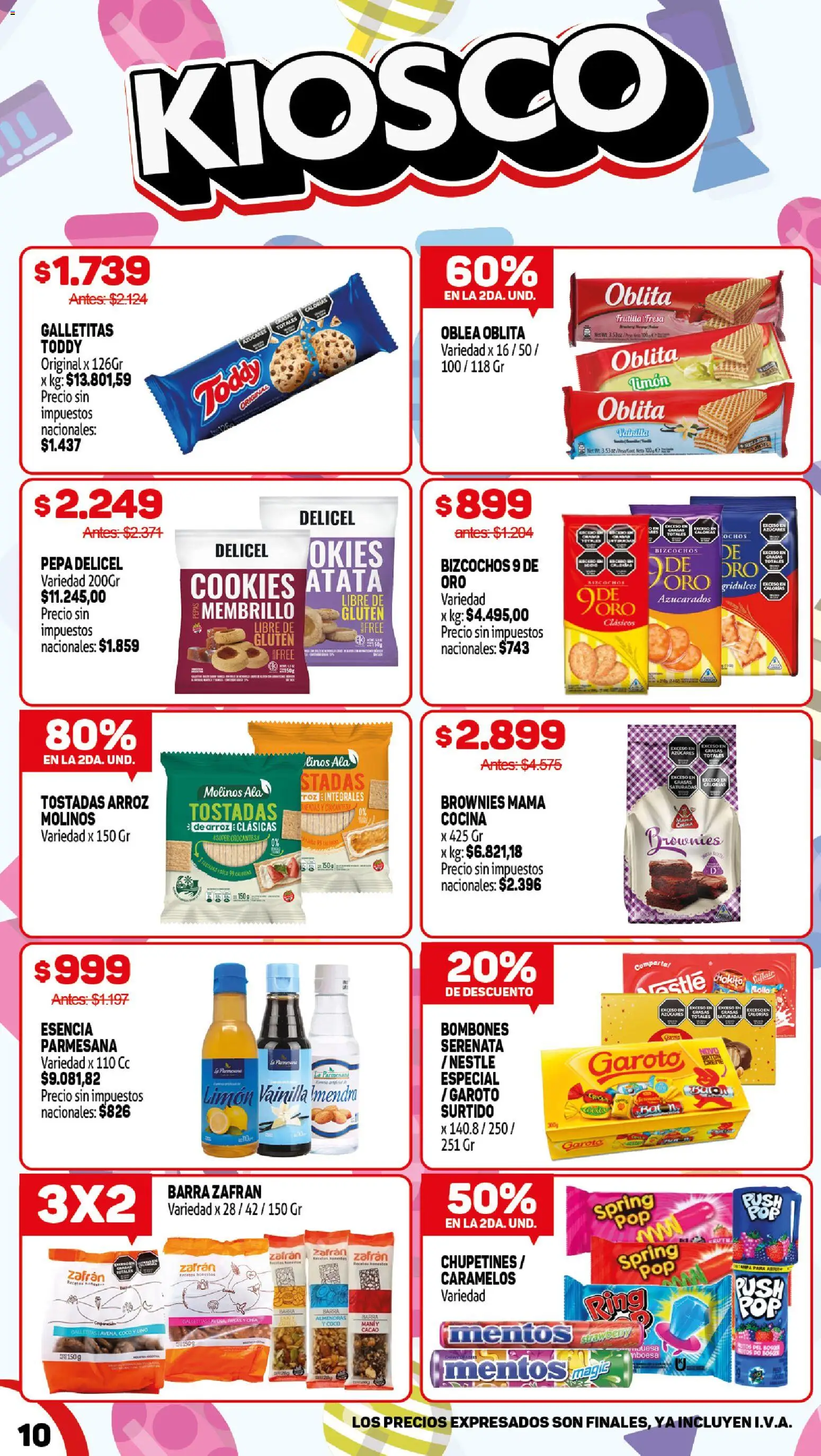 Makro ofertas │ válido desde el 02/07/2026 | Página: 9 | Productos: Cocina, Galletitas, Pollo, Arroz
