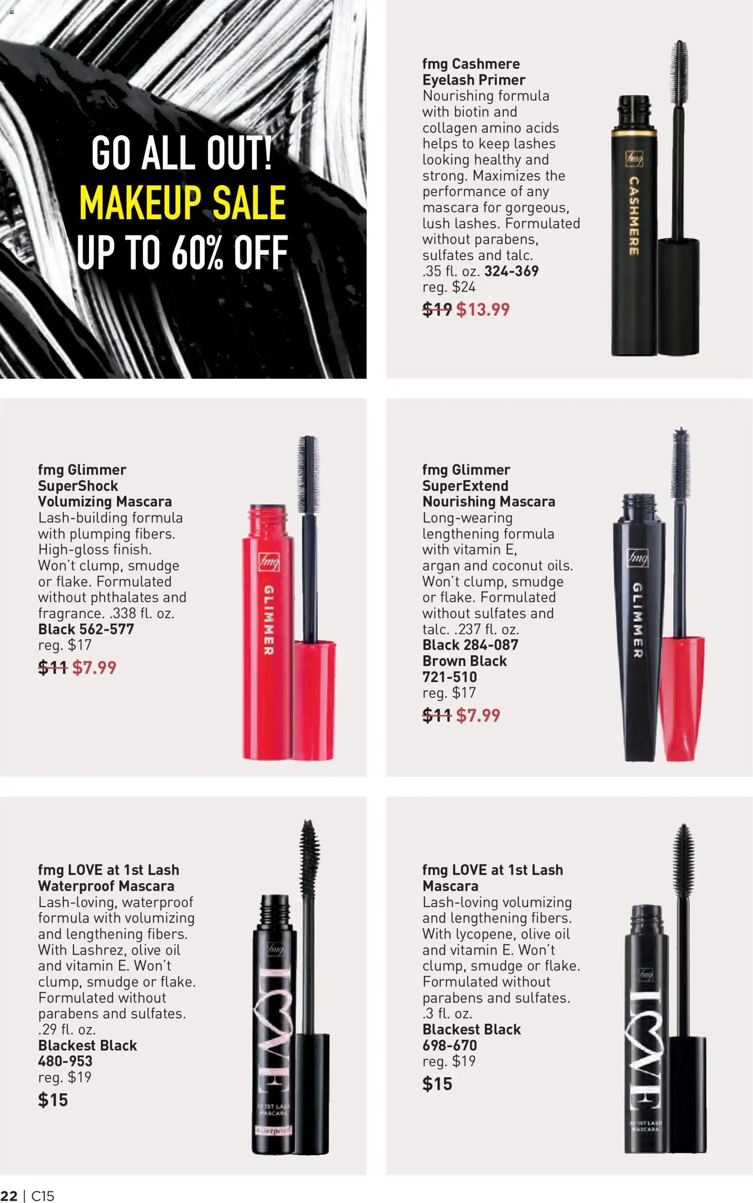Avon Brochure - valid from 07/15/2026 | Page: 22 | Products: Vitamin, Biotin, Mascara, Oil