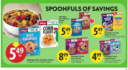 Preview of Save on foods weekly flyer / circulaire from shop Save on foods valid from Jul 2, 2026 | Page: 18 | Products: Rice, Flakes