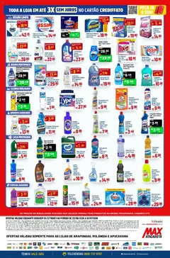Max Atacadista - Ofertas da semana - Pré-Visualização do folheto da loja Max Atacadista, válido de 22/06/2026 | Página: 8 | Produtos: Cará, Sabão, Detergente, Sabão em pó omo