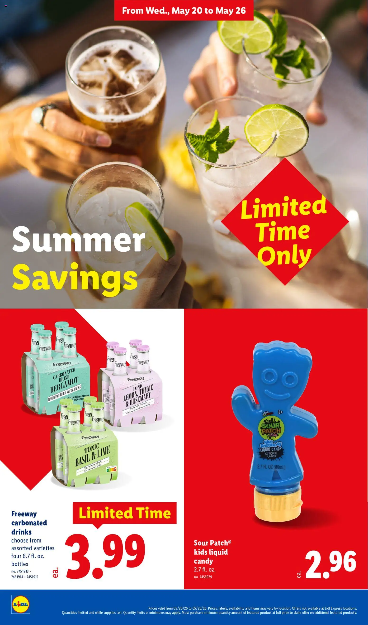 Lidl Weekly Ad - valid from 20.05.2026 | Page: 22 | Products: Lime