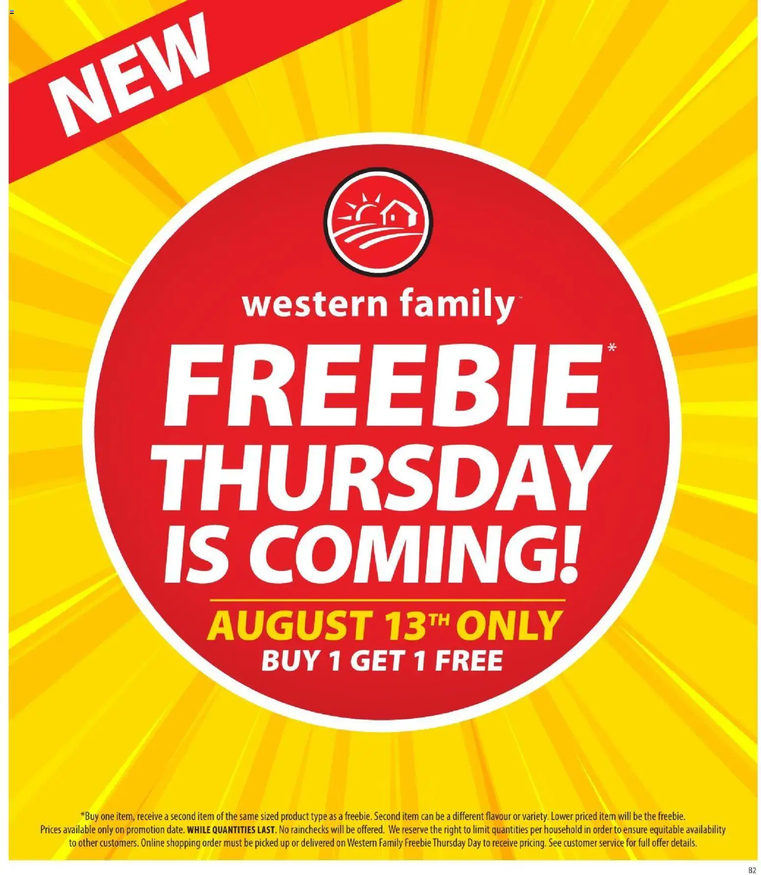 Save on foods flyer valid from Aug 6, 2026 | Page: 1