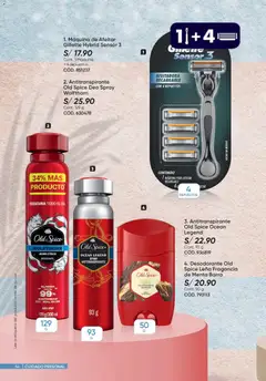 Vista previa de folleto Azzorti Plus - Campaña 8 de la Azzorti válido desde 18.05.2026 | Página: 54 | Productos: Desodorante, Antitranspirante, Maquina de afeitar, Fragancia