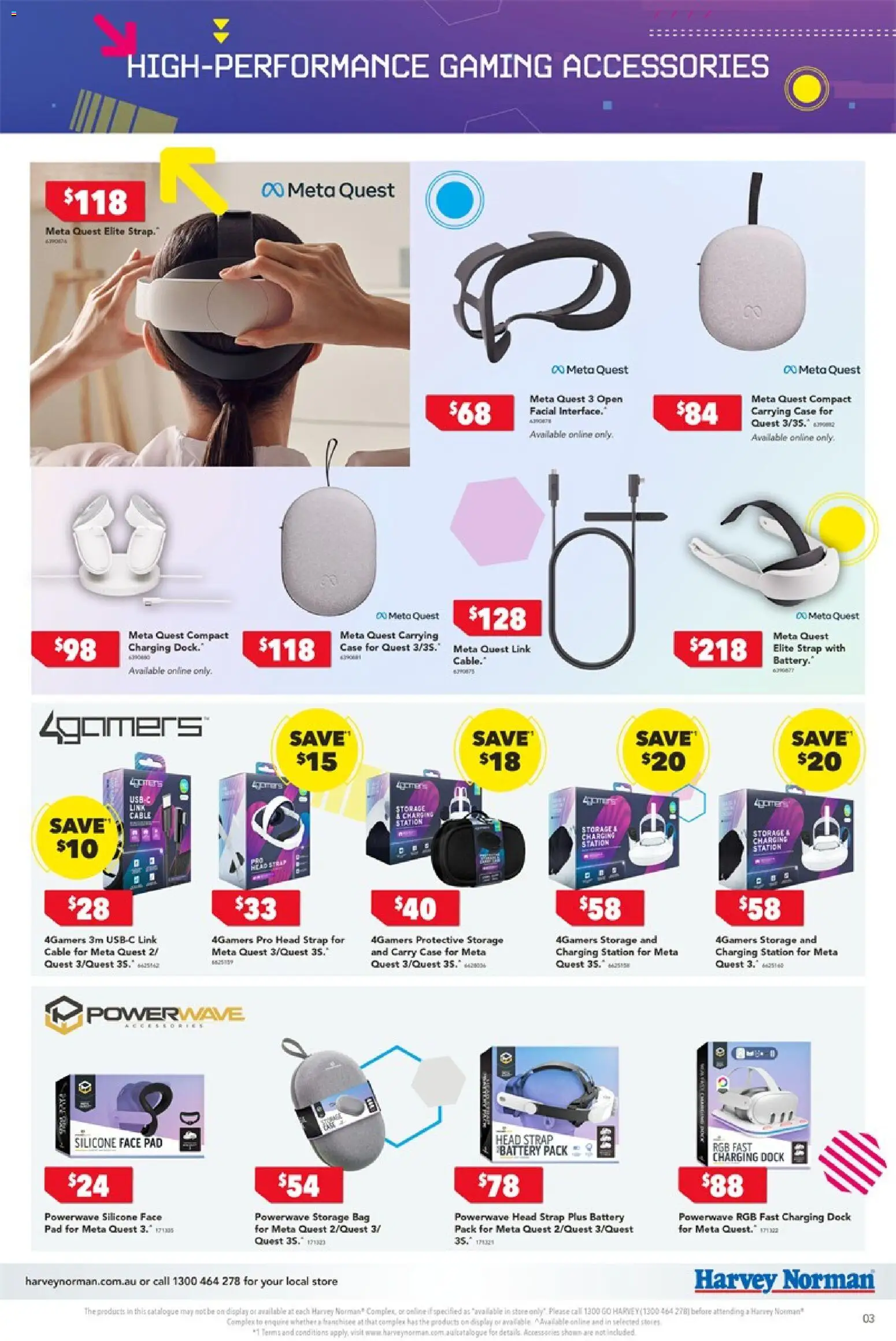 Harvey Norman catalogue - valid from 09/04/2026 | Page: 3 | Products: Accessories, Cable, Case, Bag