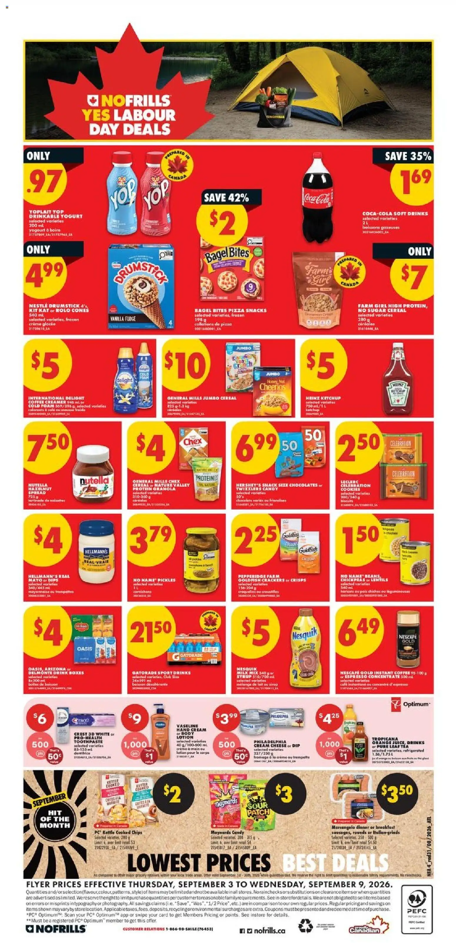 No Frills flyer valid from Sep 3, 2026 | Page: 6