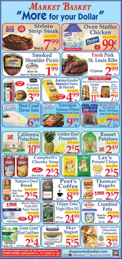 Preview of Market Basket weekly ads valid from 10/18/2026