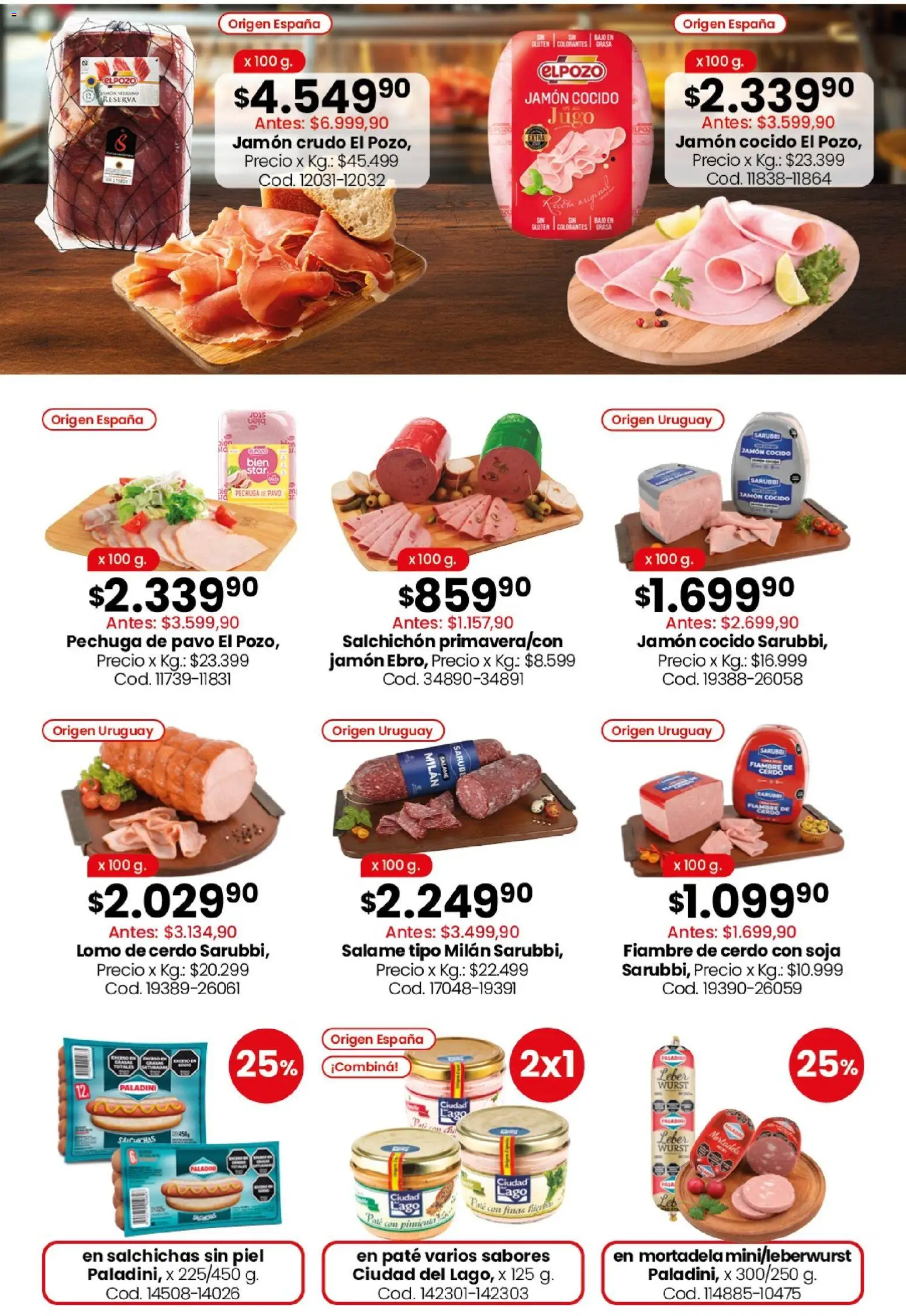 Coto  Ofertas │ válido desde el 21/09/2026 | Página: 9 | Productos: Jamón cocido, Paté, Salami, Jamón