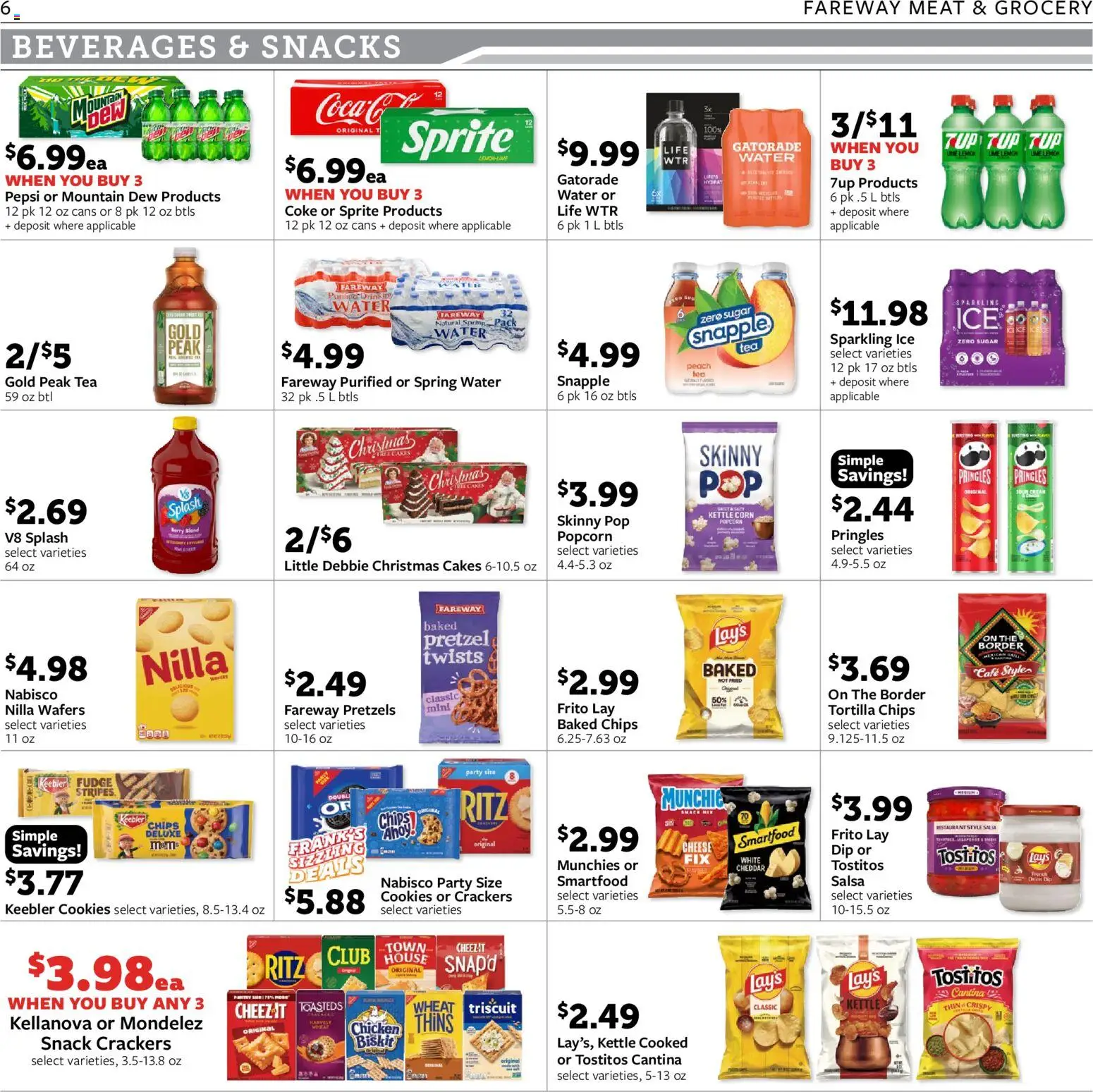 Fareway Weekly Ad - valid from 10/19/2026 | Page: 6