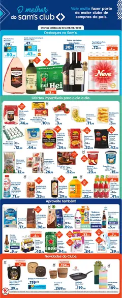 Sam's Club - Ofertas da semana - Pré-Visualização do folheto da loja Sam's Club, válido de 03.06.2026