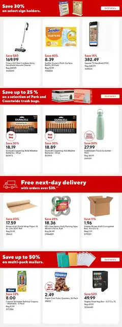Preview of Staples weekly flyer from shop Staples valid from Oct 2, 2026 | Page: 11