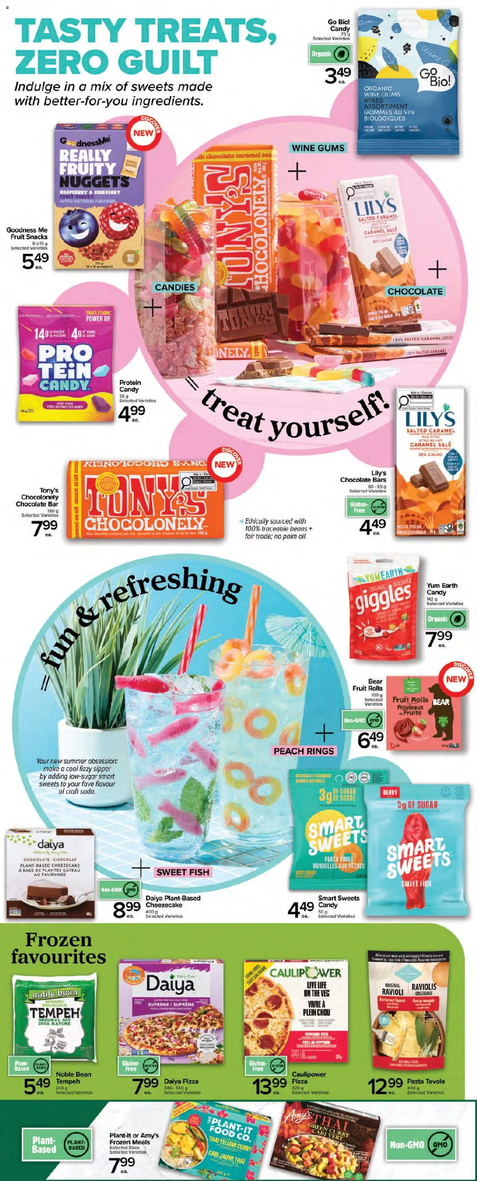 Metro flyer valid from Jul 9, 2026 | Page: 7 | Products: Fish, Pasta, Milk, Wine