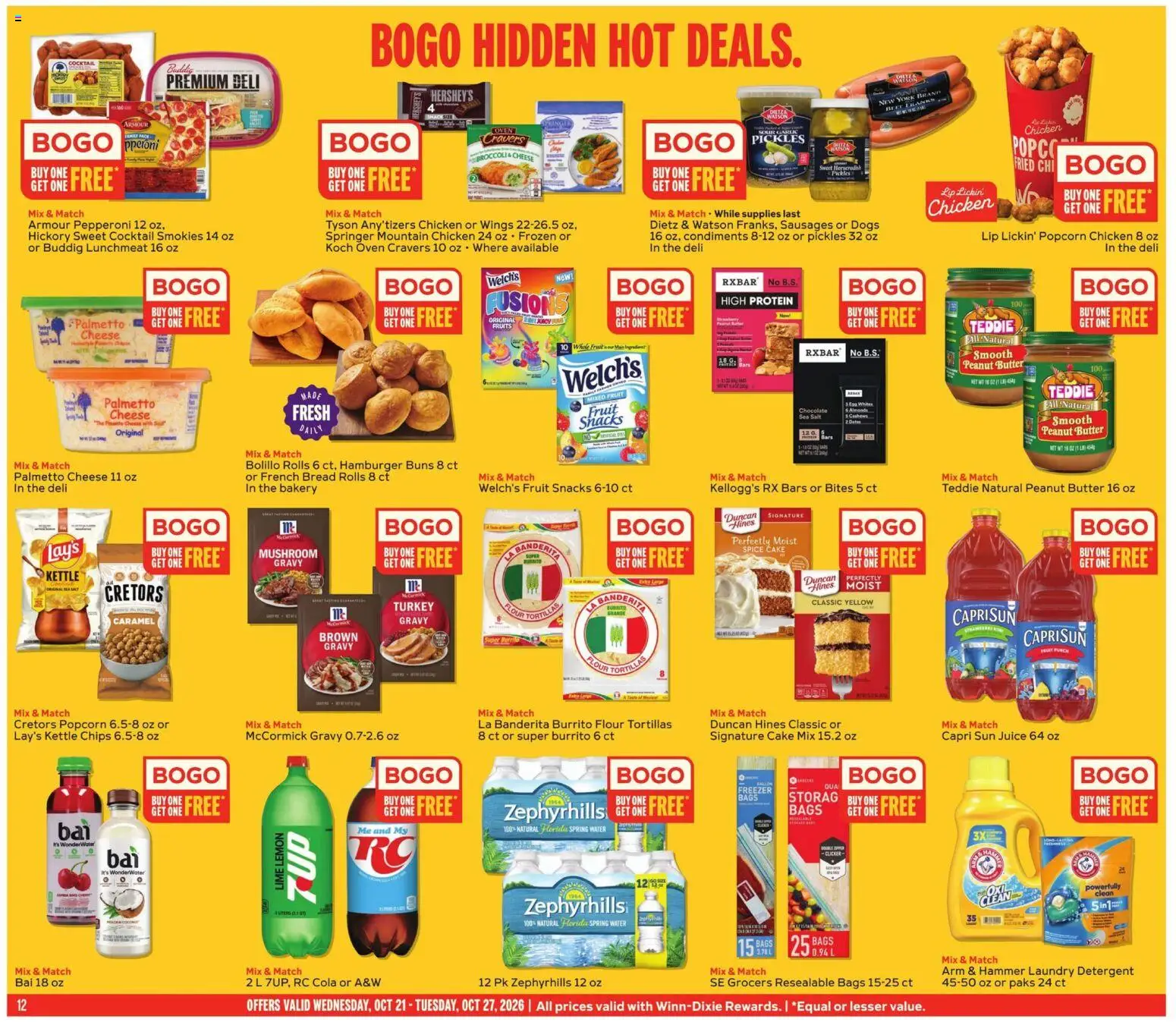 Winn Dixie Weekly Ad - valid from 10/21/2026 | Page: 12
