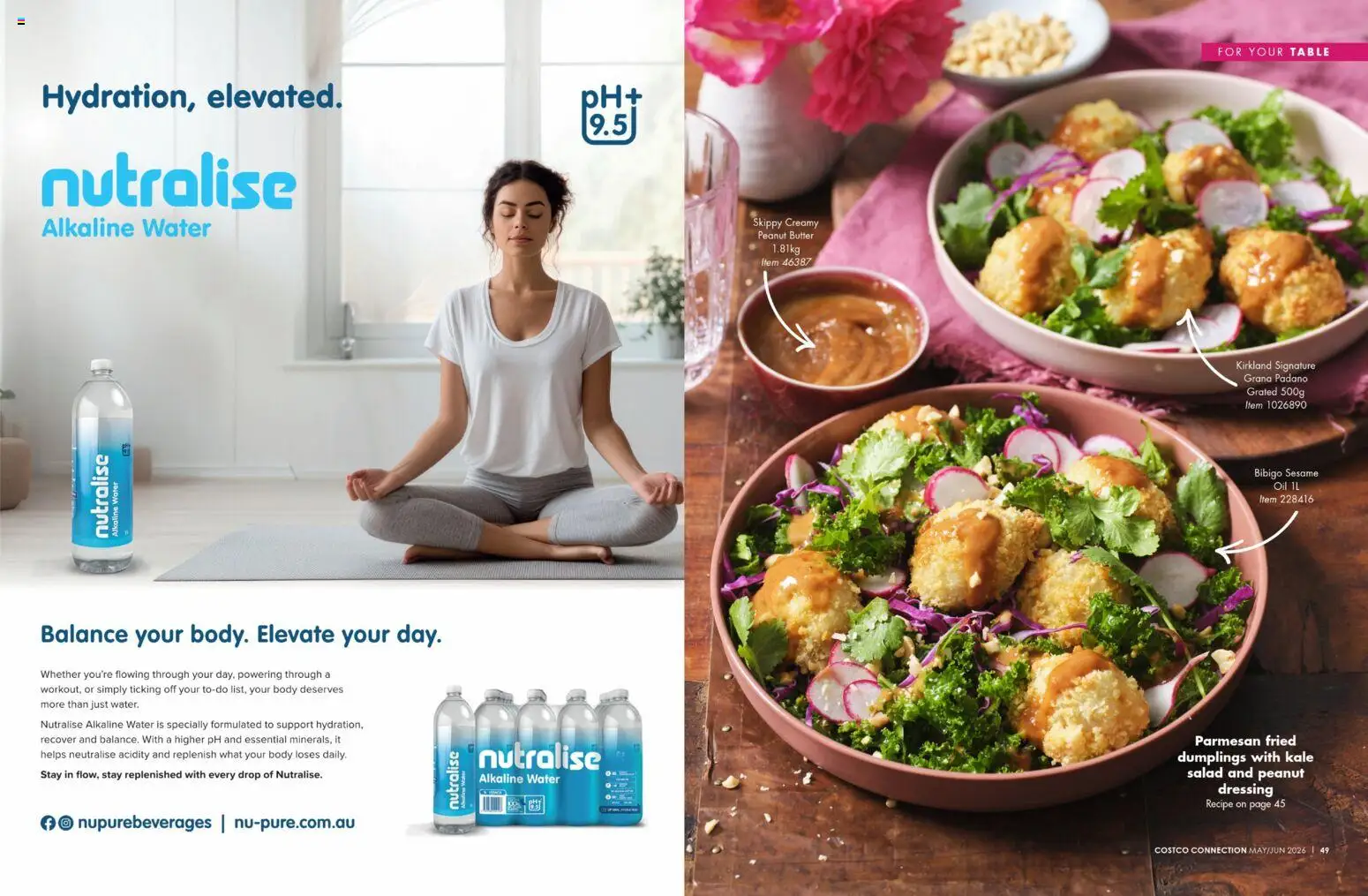 Costco catalogue - valid from 01.05.2026 | Page: 25 | Products: Table, Butter, Oil, Salad