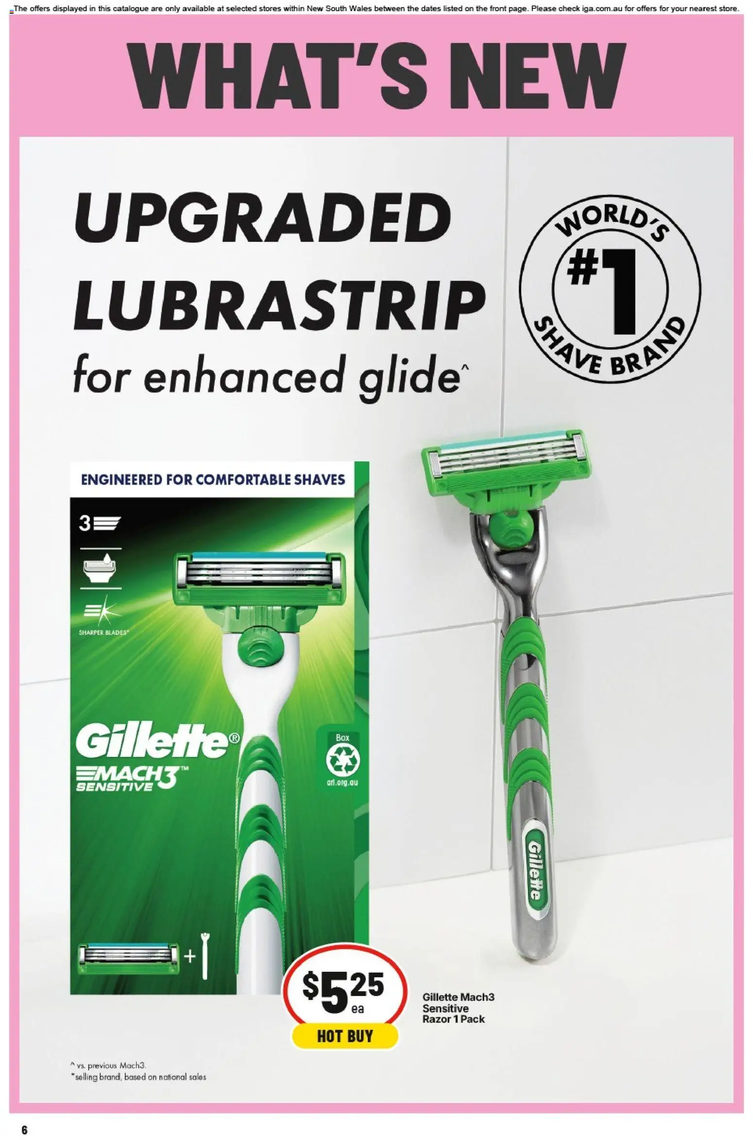 IGA catalogue - valid from 26/08/2026 | Page: 6 | Products: Razor