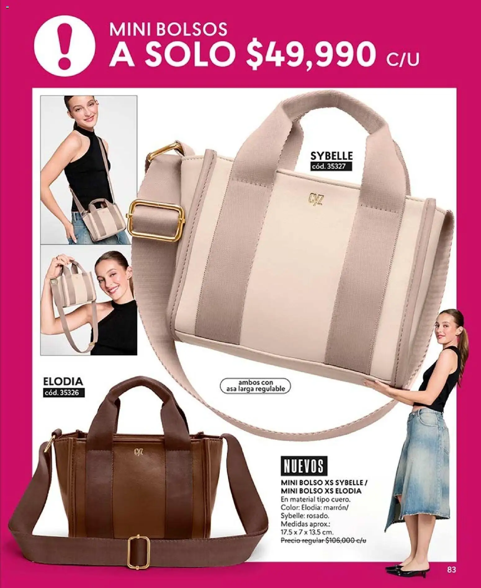 CyZone revista - valida desde el 17/08/2026 | Página: 83 | Productos: Bolso