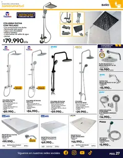 Construmart Ofertas válido desde el 01.06.2026 | Página: 27 | Productos: Baño, Flexible, Mate, Té