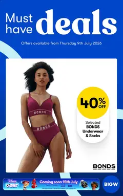 Preview of Big W Catalogue - valid from 09/07/2026