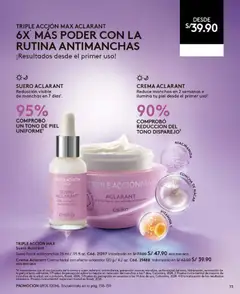 Vista previa de folleto Ésika catálogo - Campaña 10 de la Ésika válido desde 30/05/2026 | Página: 73 | Productos: Crema