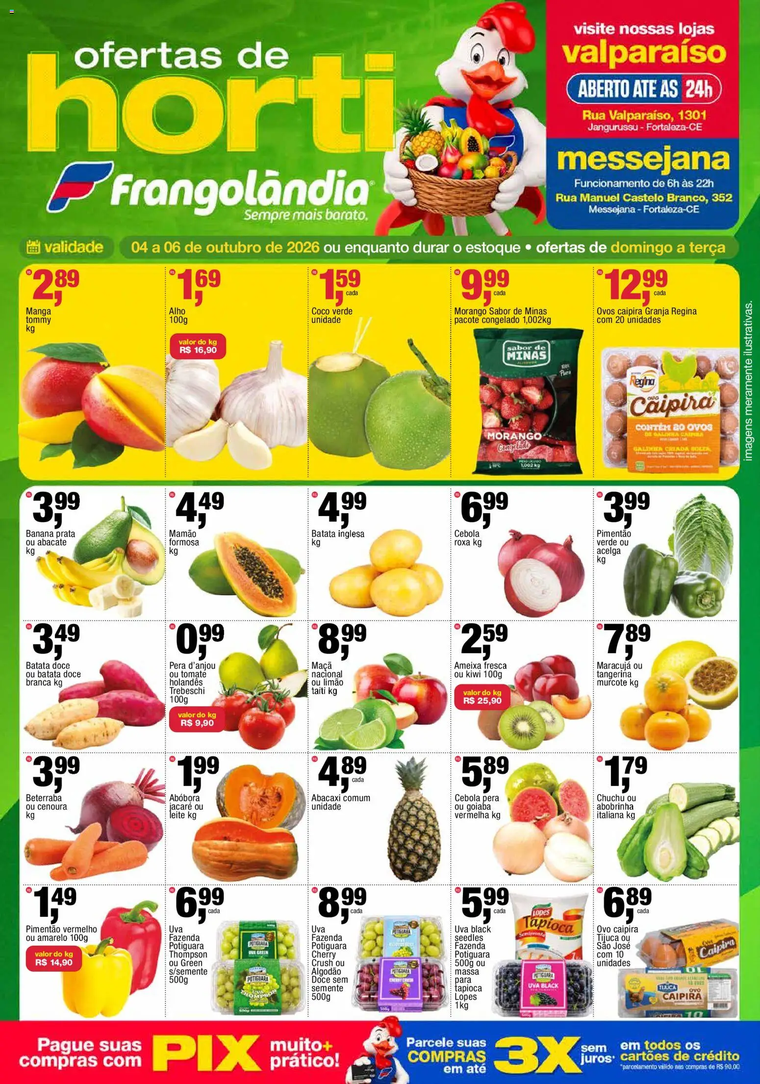 Frangolândia Folheto - válido de 04/10/2026 | Página: 1