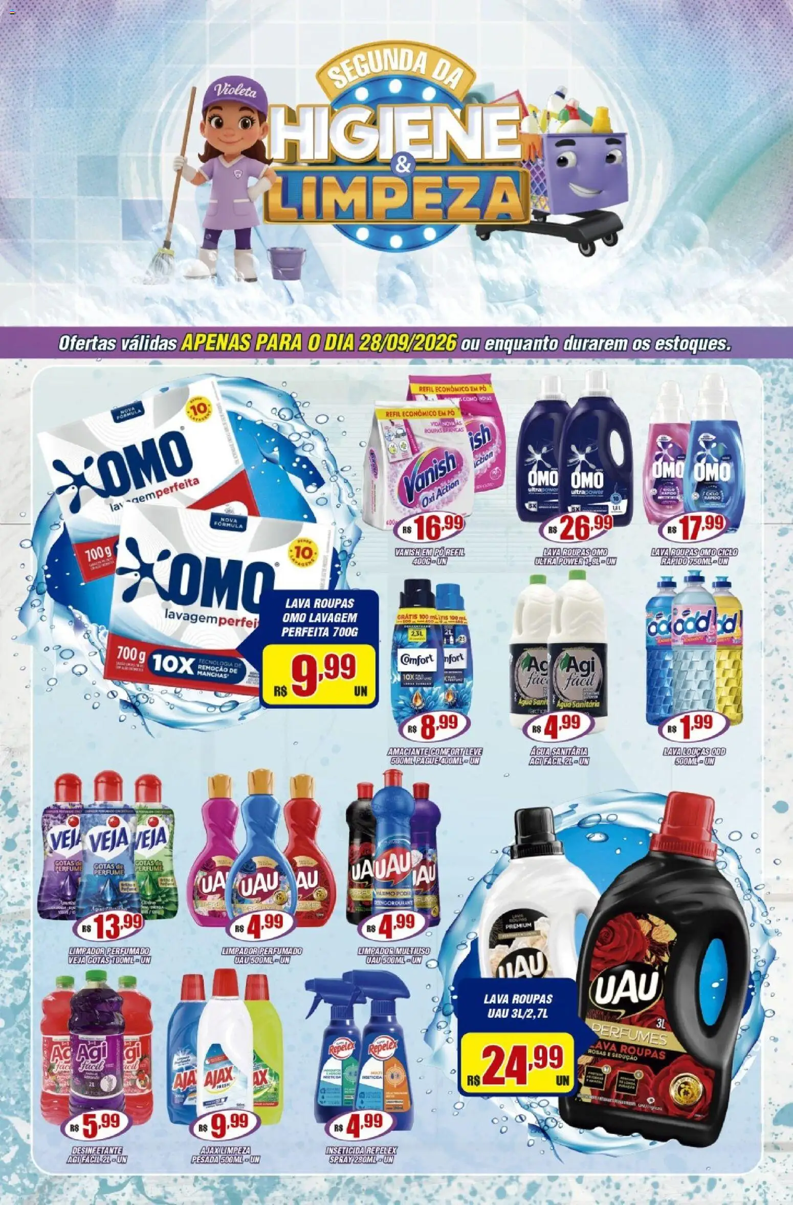 Violeta Supermercados Folheto - válido de 28/09/2026 | Página: 1