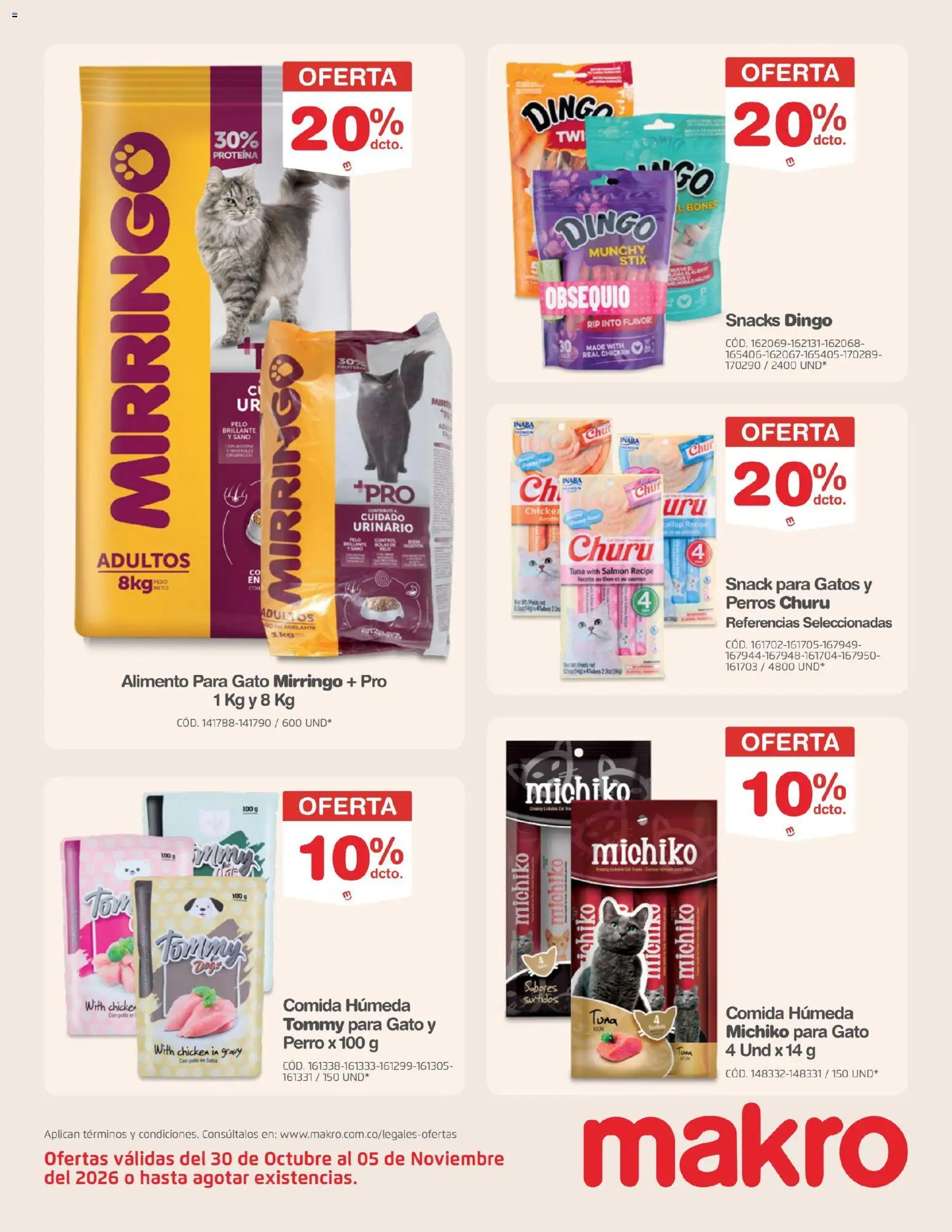 Makro revista - valida desde el 30/10/2026 | Página: 38