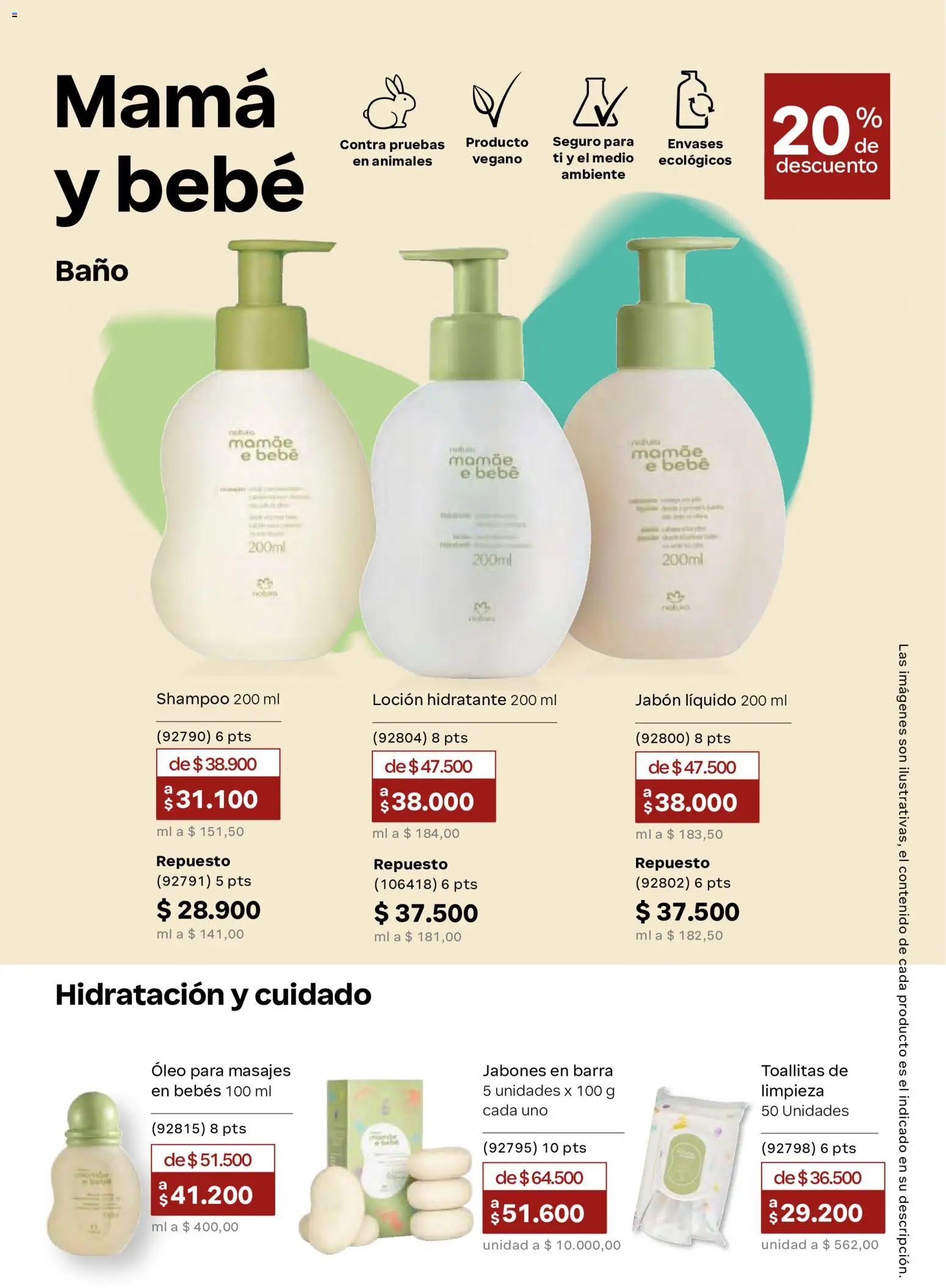 Natura revista - valida desde el 29.04.2026 | Página: 161 | Productos: Jabón líquido, Shampoo, Baño, Jabón
