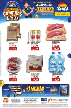 Assaí Atacadista ofertas - RN - Pré-Visualização do folheto da loja Assaí Atacadista, válido de 26/10/2026
