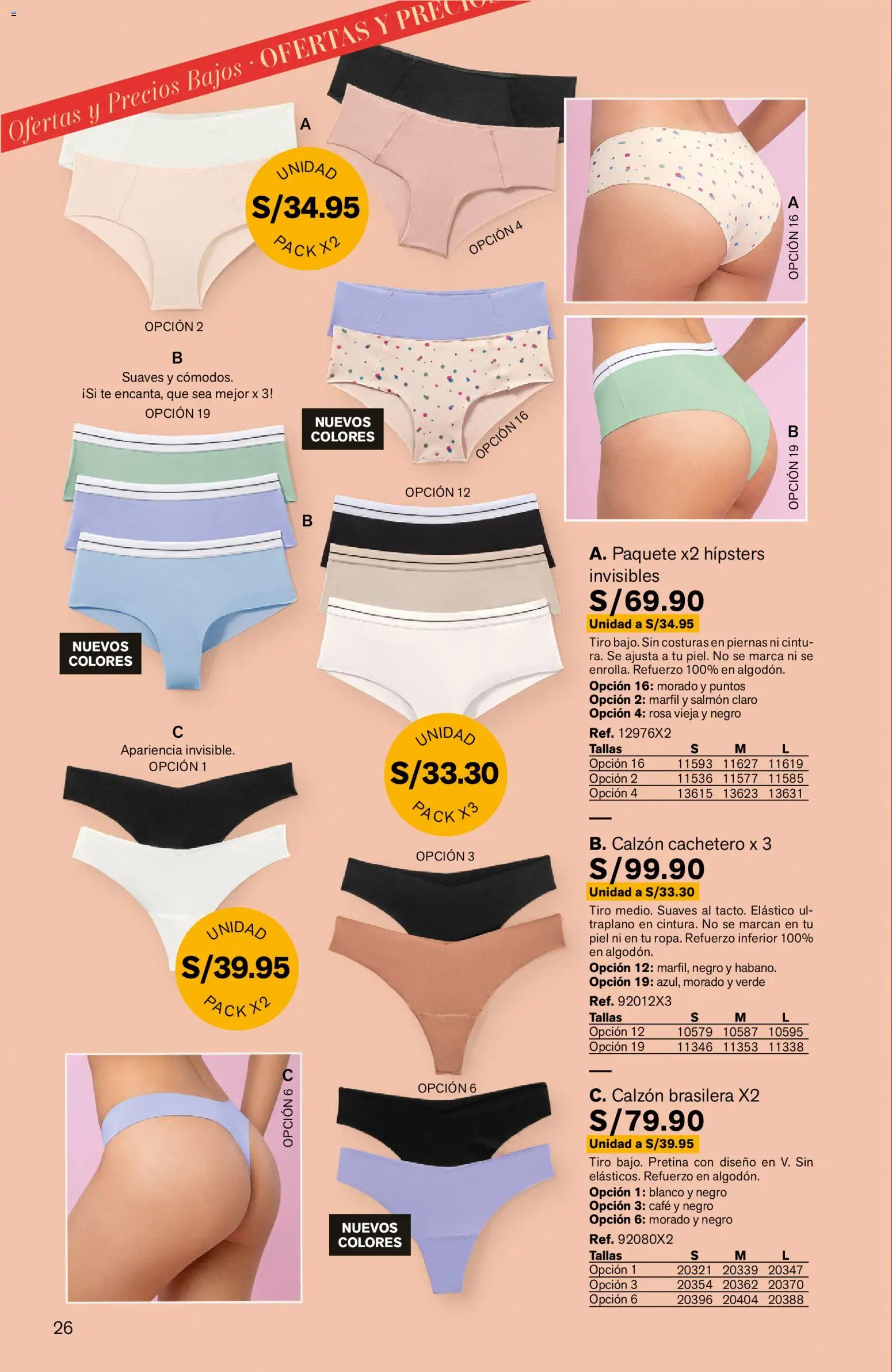 Catálogo Leonisa válido desde 25/06/2026 | Página: 26 | Productos: Café, Té