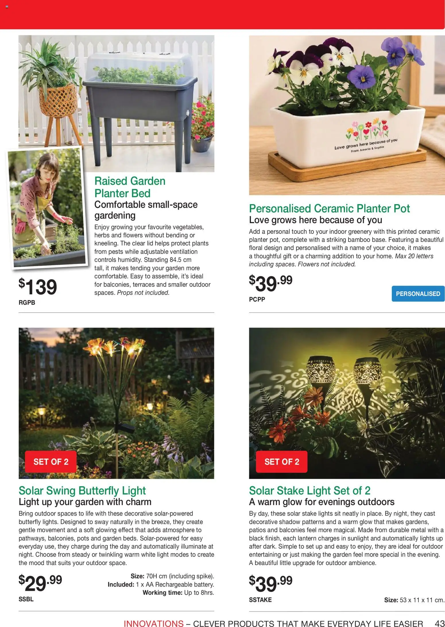 Innovations catalogue - valid from 23/09/2026 | Page: 43 | Products: Floral, Light, Herbs, Flowers