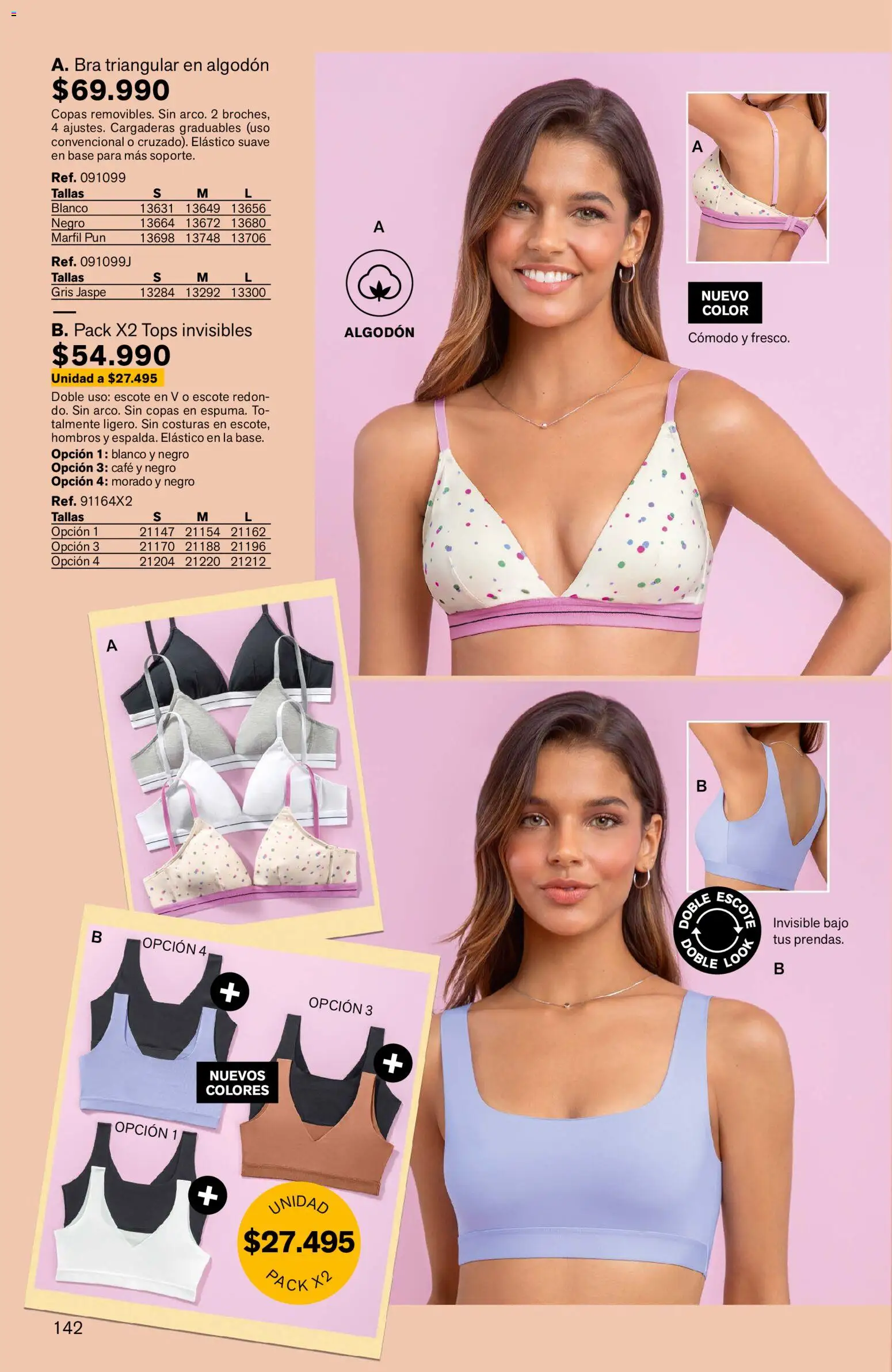 Leonisa revista - valida desde el 04.06.2026 | Página: 142 | Productos: Algodón, Café