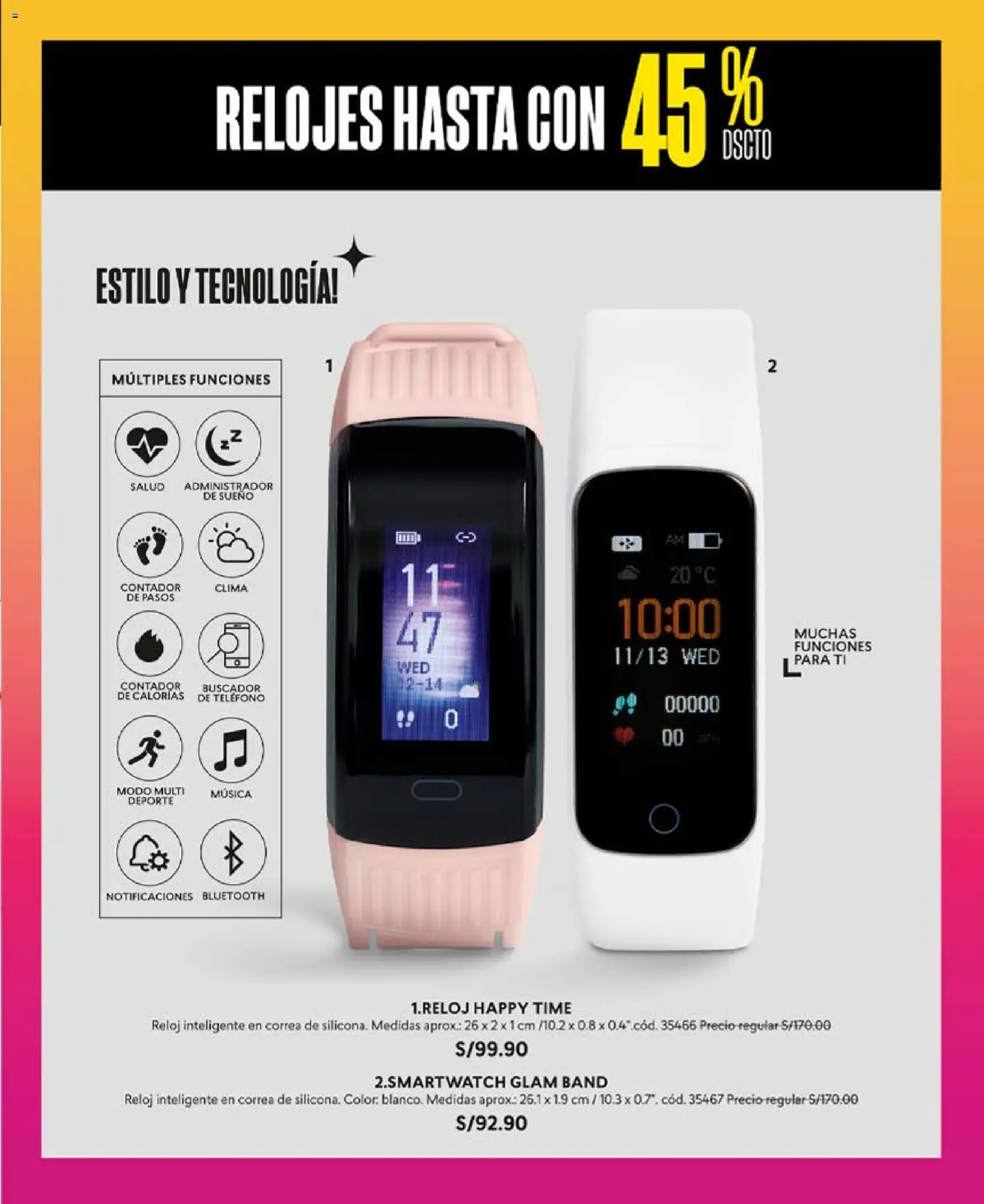 Catálogo CyZone válido desde 04.04.2026 | Página: 81 | Productos: Teléfono, Reloj, Reloj inteligente