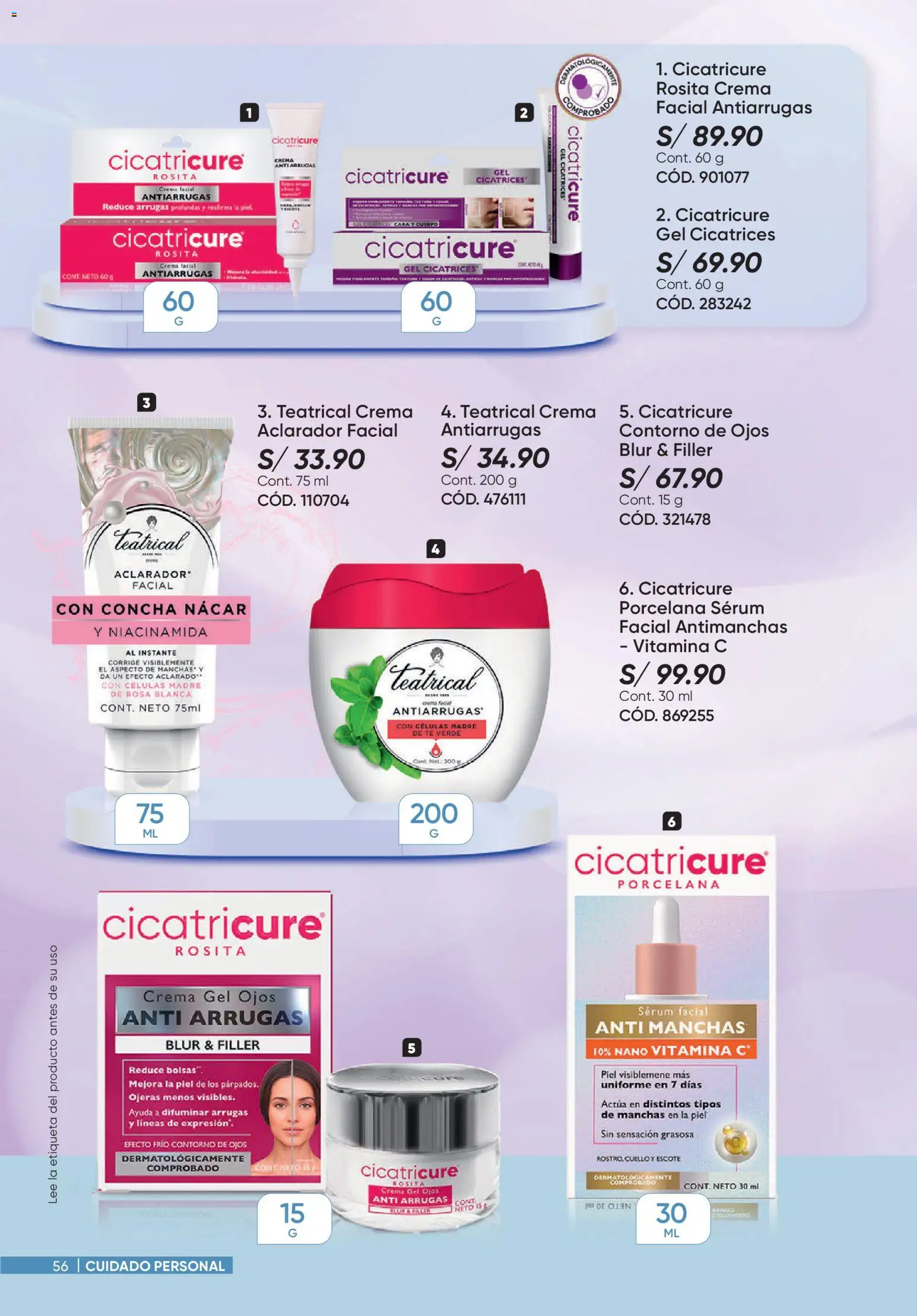 Catálogo Azzorti válido desde 14/08/2026 | Página: 56 | Productos: Té, Crema