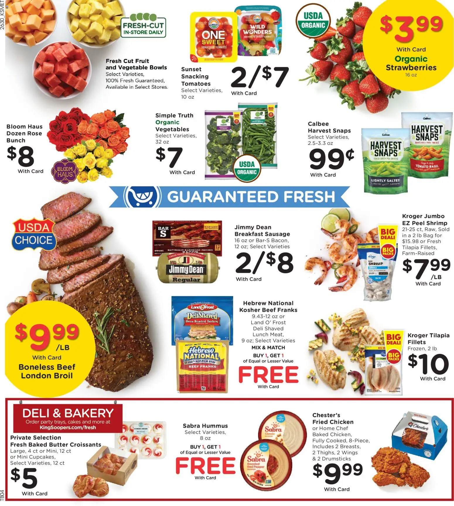 King Soopers Weekly Ad - valid from 08/26/2026 | Page: 14 | Products: Tomato, Bag, Oven, Hummus