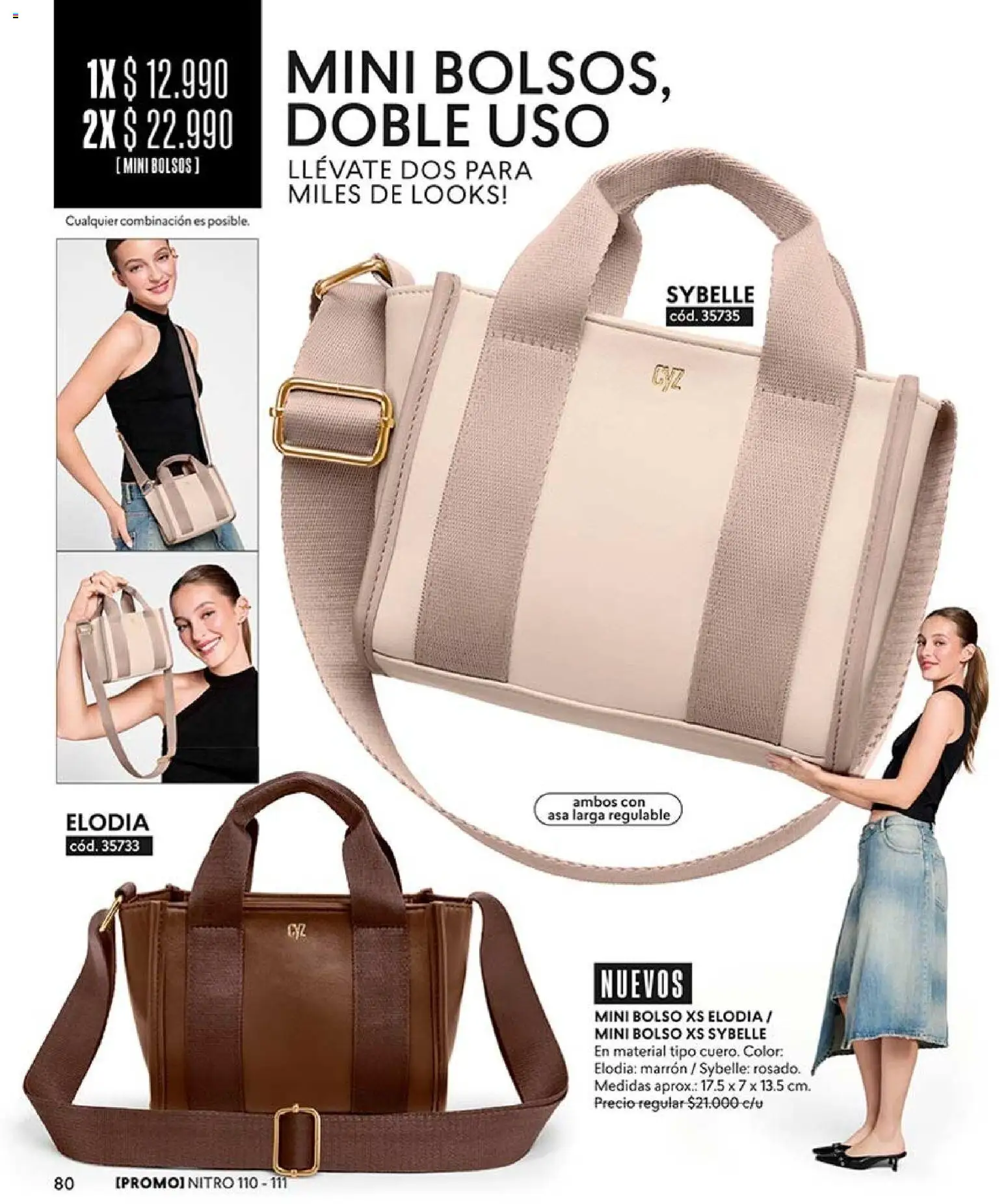 Catálogo CyZone Campaña 14 │ válido desde el 16.08.2026 | Página: 80 | Productos: Bolso