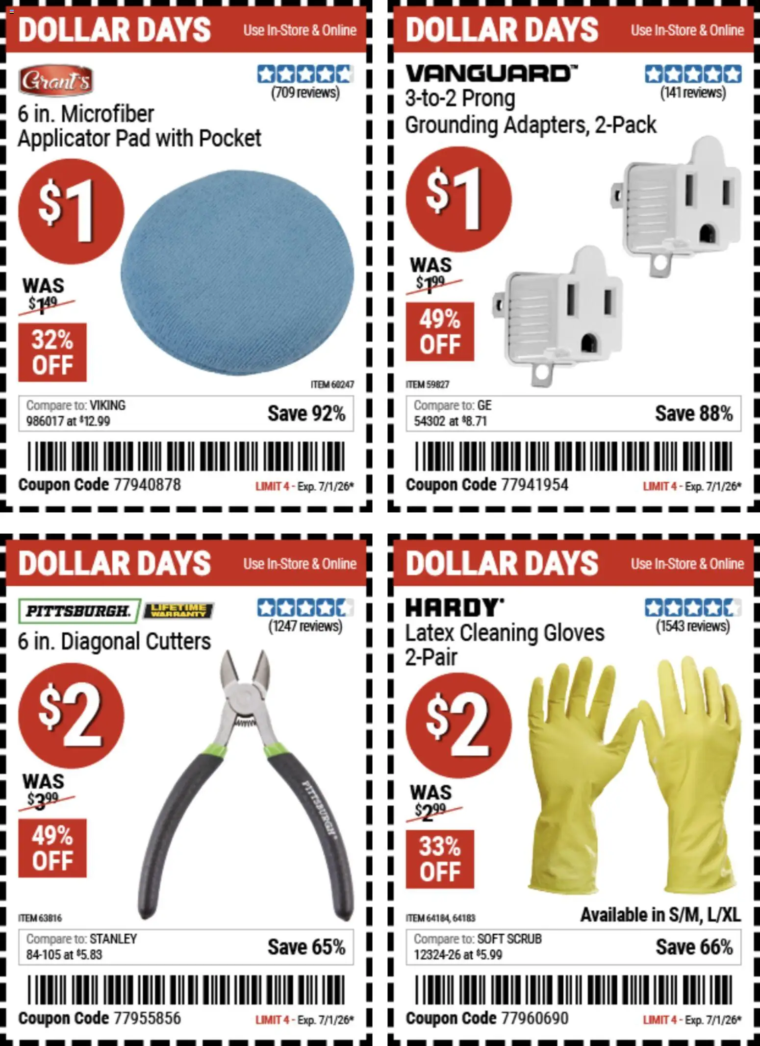 Harbor Freight Dollar Days - valid from 18.06.2026 | Page: 4