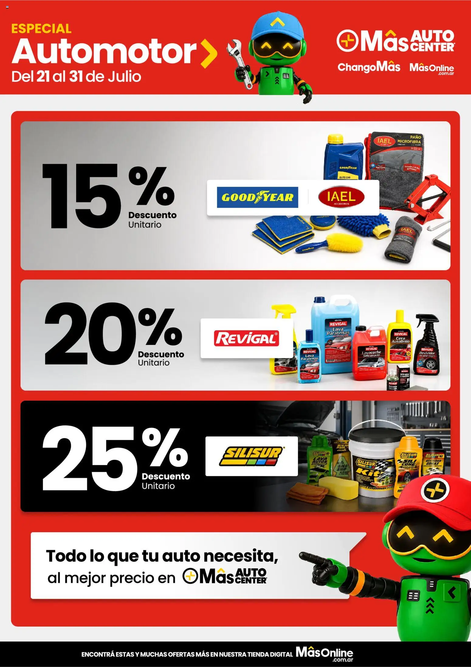 Changomas Auto │ válido desde el 21/07/2026 | Página: 3 | Productos: Cera