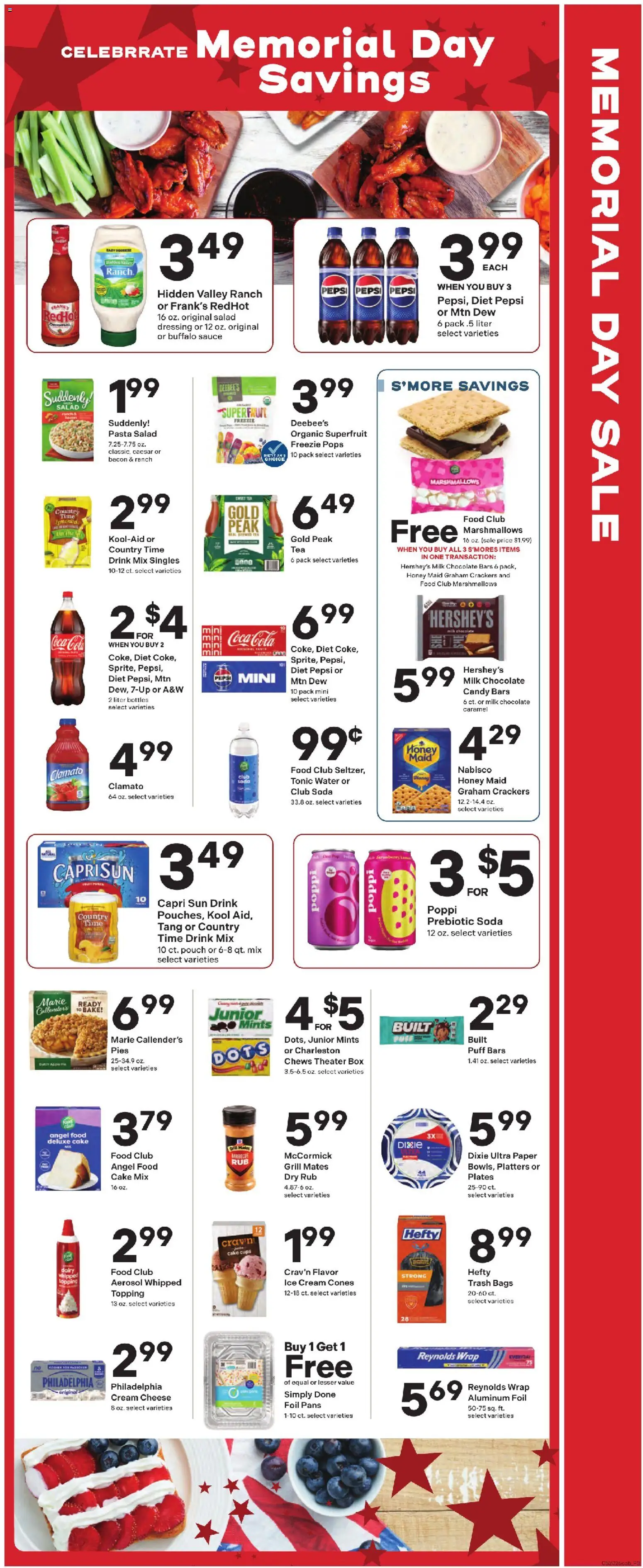Coborn's Weekly Ad - valid from 20.05.2026 | Page: 3 | Products: Chocolate, Salad, Water, Sauce