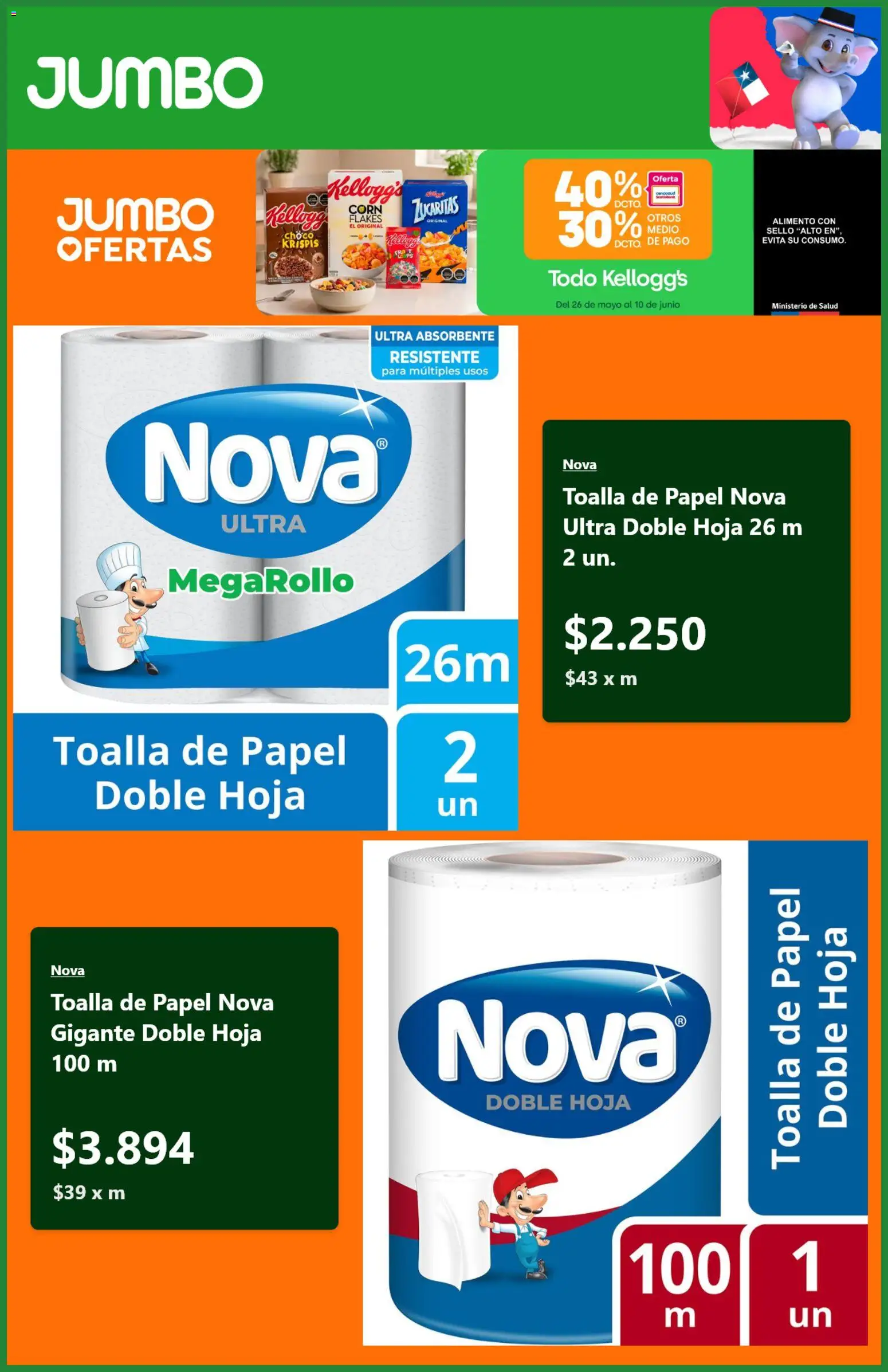 Jumbo Ofertas │ válido desde el 04.06.2026 | Página: 4 | Productos: Toalla