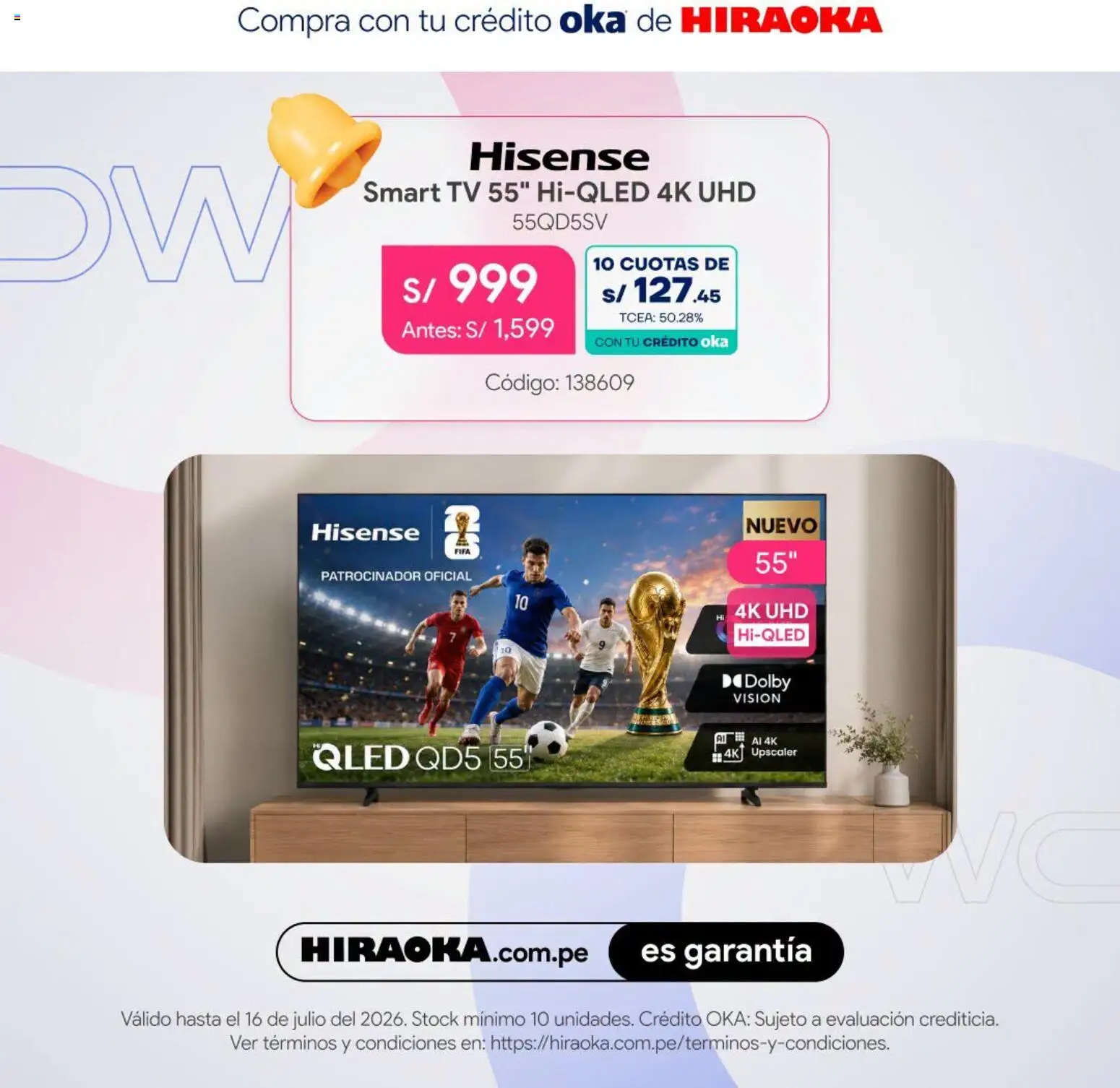 Catálogo Hiraoka válido desde 13/07/2026 | Página: 6