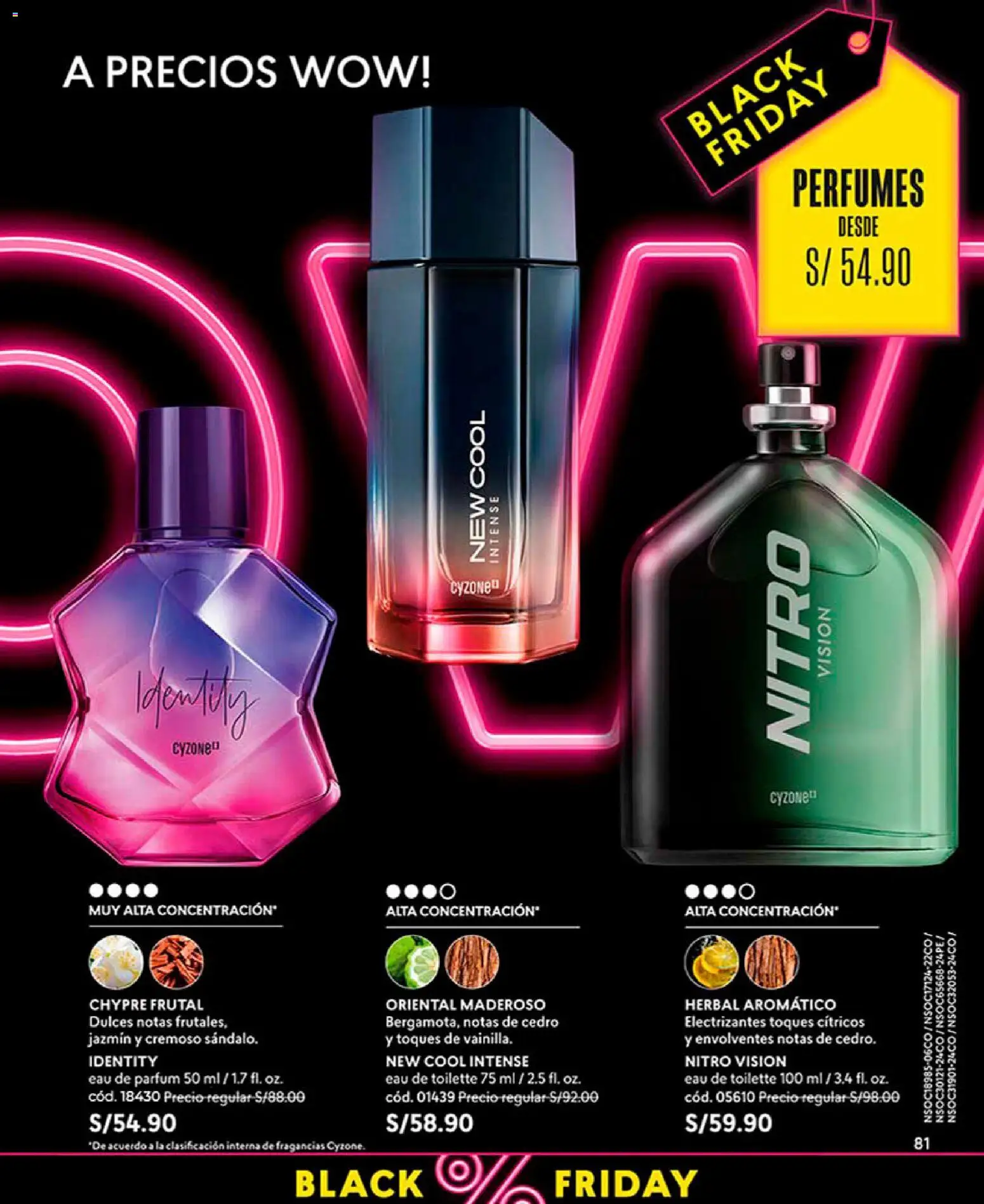 Catálogo CyZone válido desde 03/10/2026 | Página: 95 | Productos: Perfumes, Dulces, EAU de Toilette