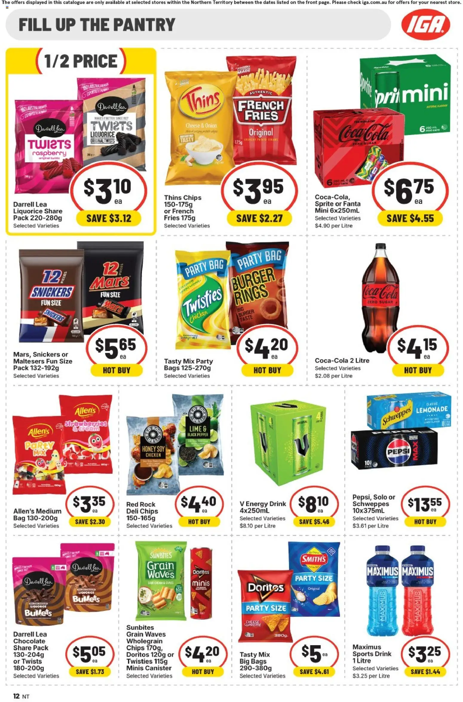 IGA catalogue - valid from 22/07/2026 | Page: 8 | Products: Cheese, Chicken, Coca Cola, Lime