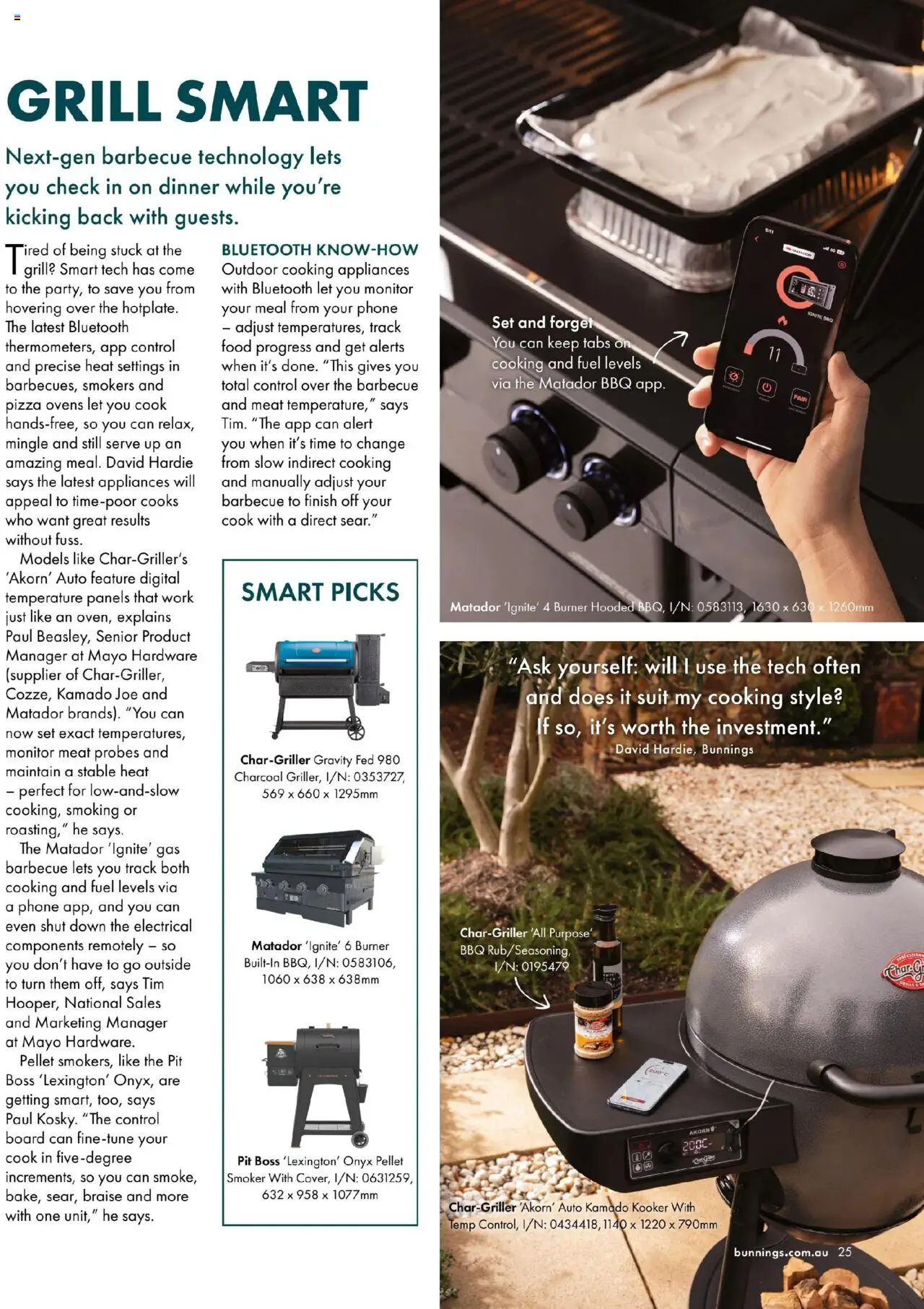 Bunnings Warehouse catalogue - valid from 25/08/2025 | Page: 25 | Products: Pizza, Meat, Suit, Monitor