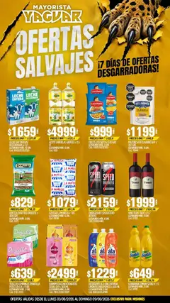 Vista previa Yaguar - Oferta Semanal Misiones válido desde el 03/08/2026