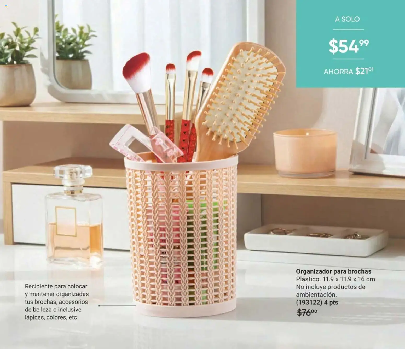 Nuevas ofertas de AVON válidas en toda la República Mexicana desde el 24.04.2026. ¡Encuentra las mejores ofertas en AVON Casa & Estilo 7 2026! | Página: 81 | Productos: Organizador