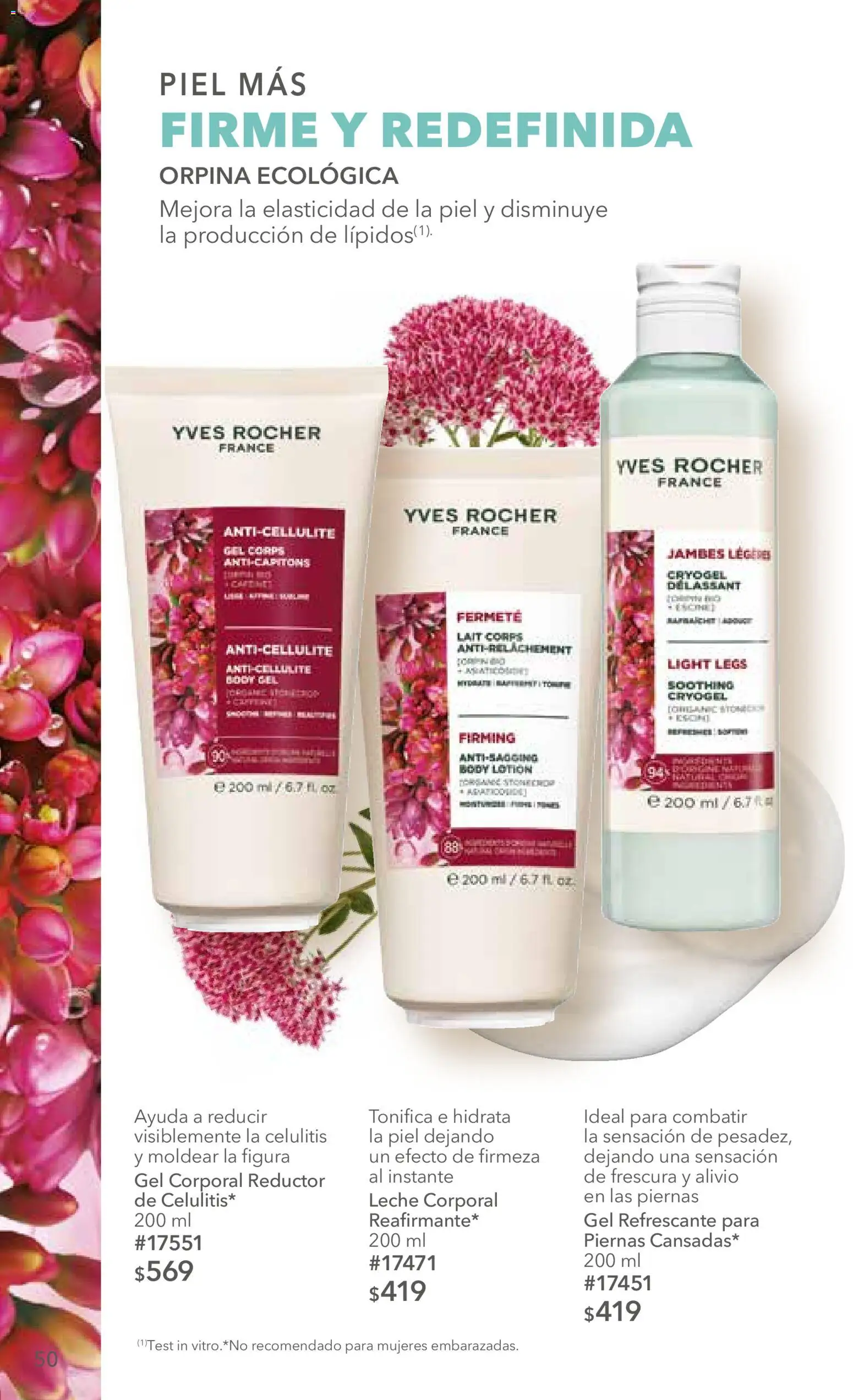 Nuevas ofertas de Yves Rocher válidas en toda la República Mexicana desde el 25/08/2026. ¡Encuentra las mejores ofertas en Yves Rocher campaña 12 2026! | Página: 50 | Productos: Gel corporal, Leche, Body