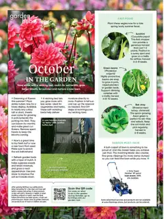 Preview of Bunnings Warehouse Magazine October - valid from 01/10/2026 | Page: 10 | Products: Pots, Water, Vegetables, Pea