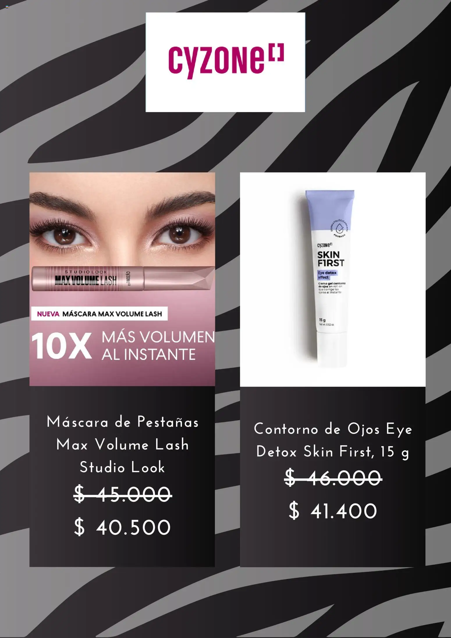 CyZone revista - valida desde el 01.06.2026 | Página: 2 | Productos: Crema, Máscara, Contorno, Contorno de ojos
