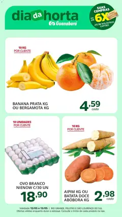 Supermercado Guanabara - Ofertas da semana - Pré-Visualização do folheto da loja Supermercado Guanabara, válido de 12.05.2026