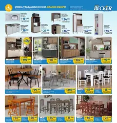 Lojas Becker ofertas Junho - Pré-Visualização do folheto da loja Lojas Becker, válido de 01.06.2026 | Página: 12 | Produtos: Cadeira, Pia, Armário, Verniz