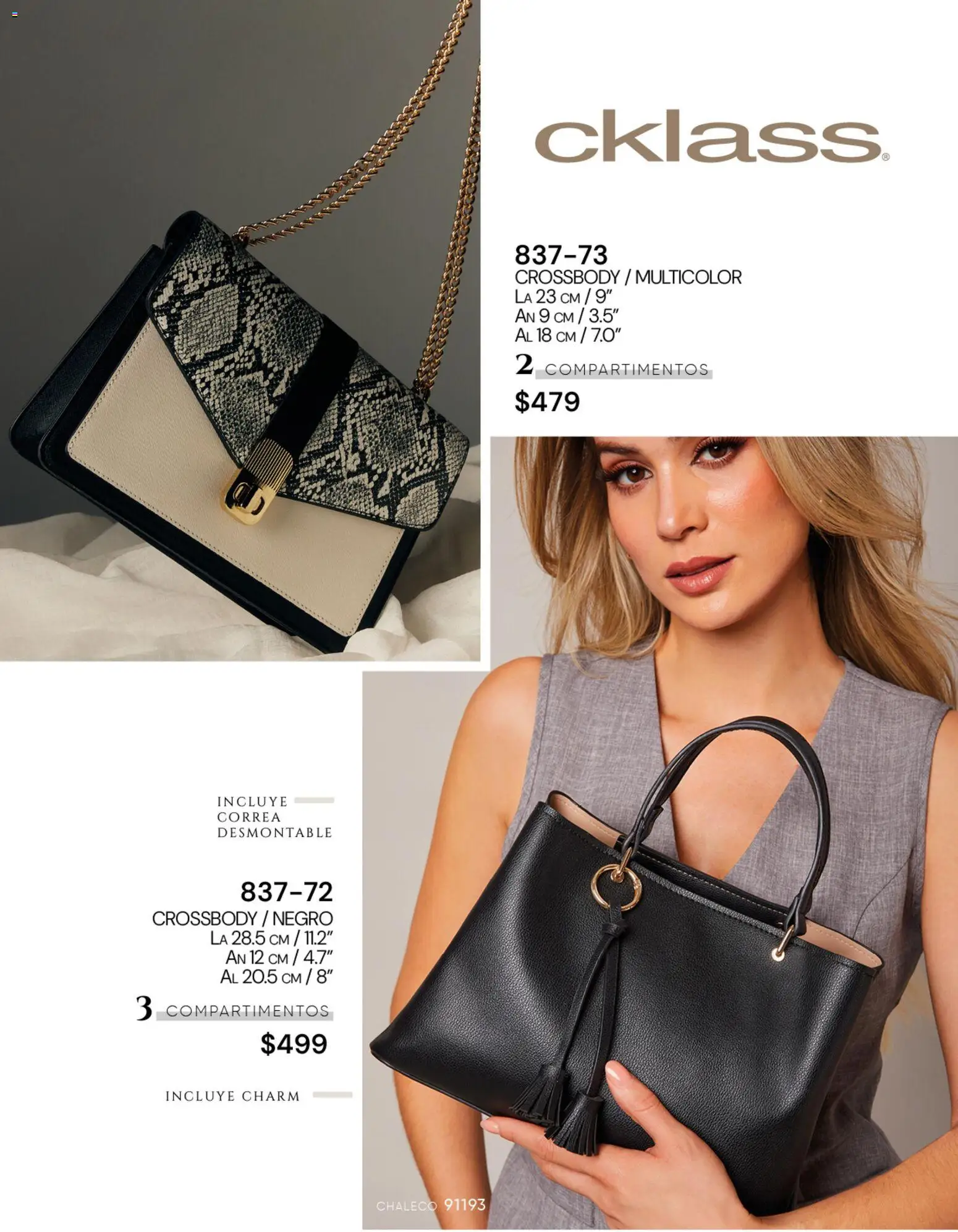 Nuevas ofertas de Cklass válidas en toda la República Mexicana desde el 08/07/2026. ¡Encuentra las mejores ofertas en Cklass catálogo Dama calzado! | Página: 127 | Productos: Chaleco